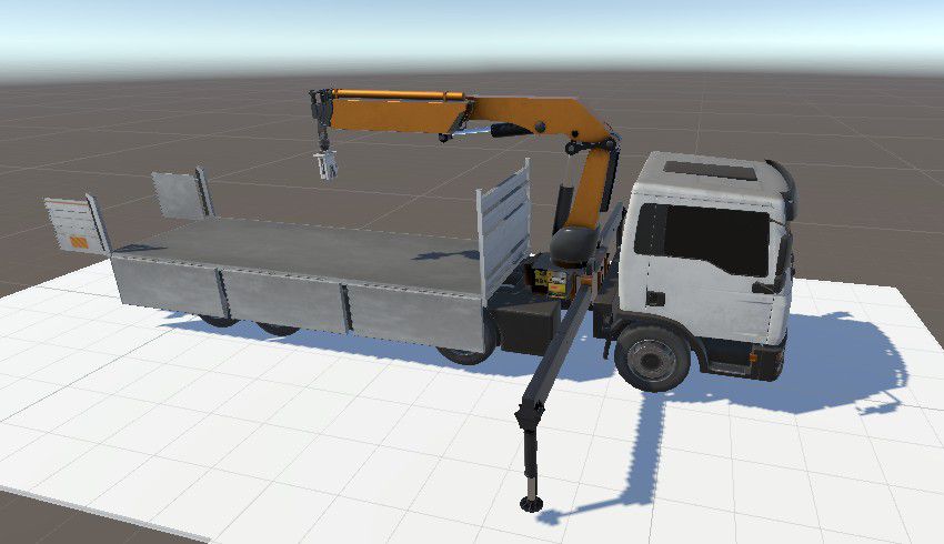 Image d'une camion du simulateur